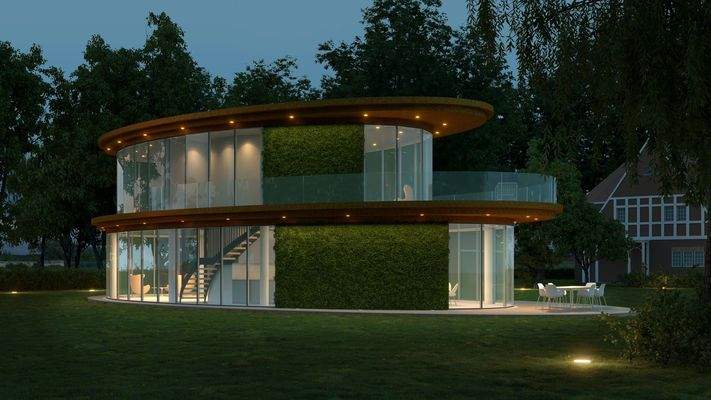 Visualisierung Hinteransicht