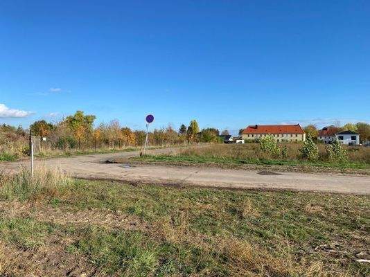 Blick in das Baugebiet