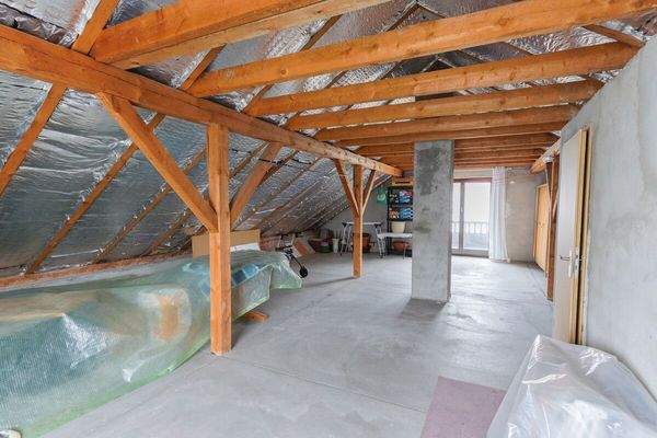 unausgebautes Dachgeschoss