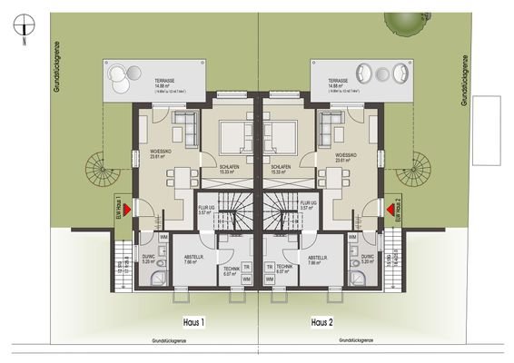 UG Variante Einliegerwohnung
