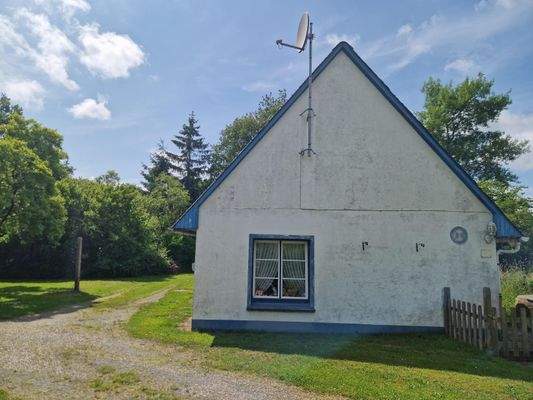 Blick von der Zufahrt