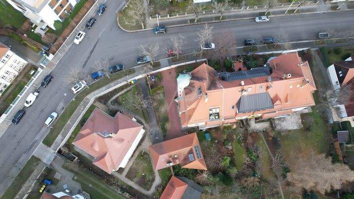 Luftbildaufnahme Grundstück