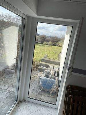 Der Zugang zum Garten 