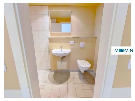 Ansicht I: Badezimmer mit Dusche