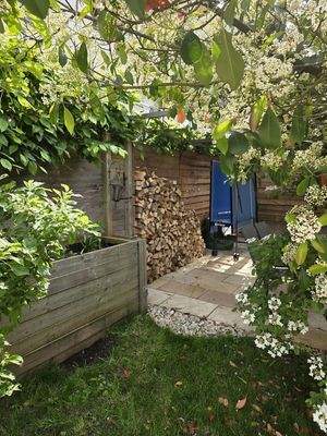 Garten / Überdachung