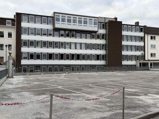 Rückansicht d. Gebäudes