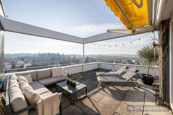 Terrasse 1  Ausblick 