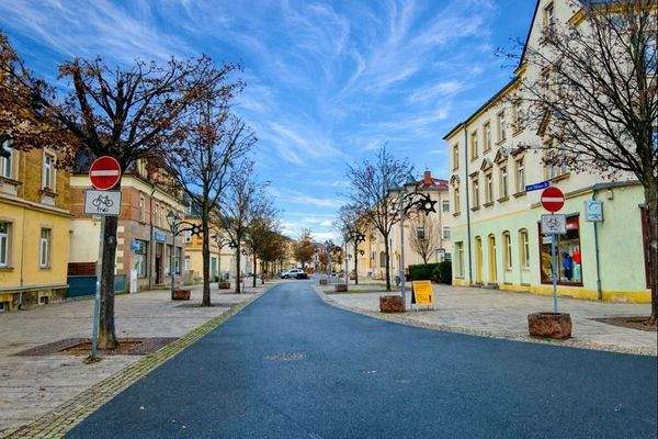 Blick in die Straße