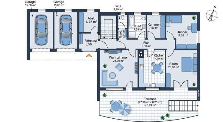 Grundriss Erdgeschoss