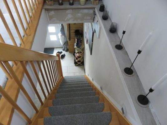 Treppenansicht vom DG