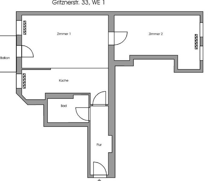 2 Zimmer Wohnung in Berlin (Steglitz)