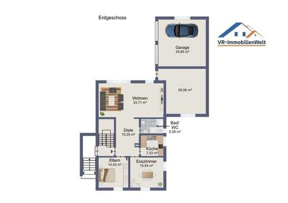 Grundriss Erdgeschoss