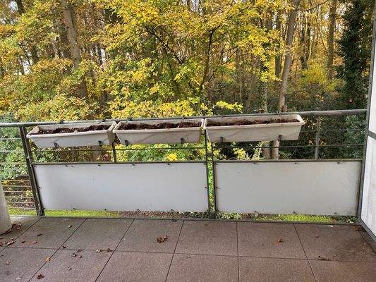 Balkon am  Wohnzimmer 