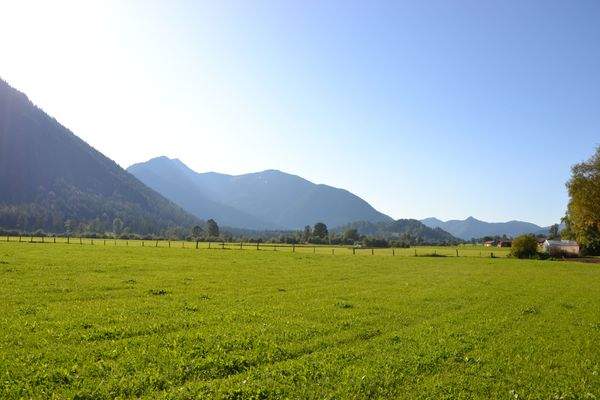 Blick in die Schlierseer Berge