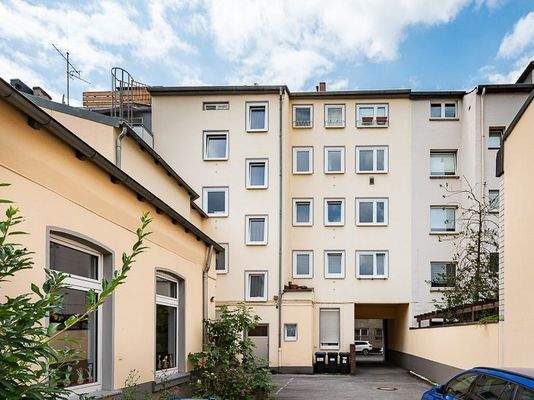 Rückansicht mit Anbau