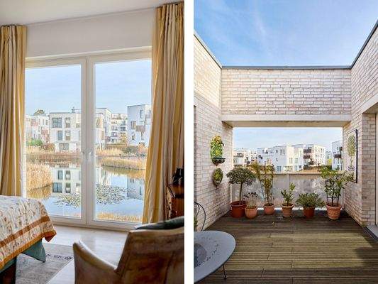 Wasserpanorama auf allen Ebenen