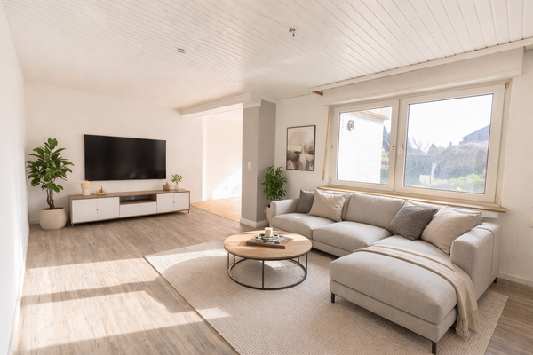 Wohnzimmer EG visualisiert