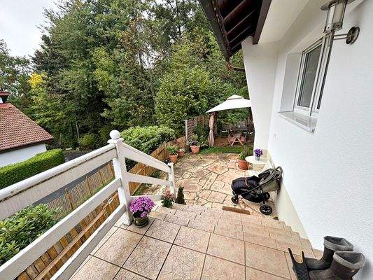 Zugang Haus und Garten