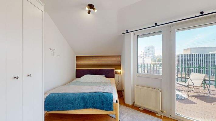 Schlafnische 160cm Bett