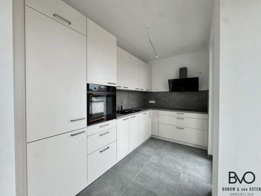 Muster der Einbauküche