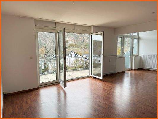 Blick auf den Balkon