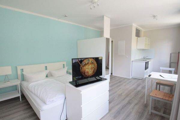 Wohnraum mit Küche, Beispiel