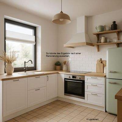 Wohnzimmer KI generiert