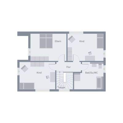 Grundriss Dachgeschoss