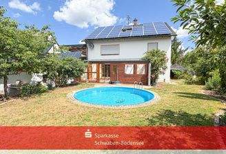 Südseite mit Pool