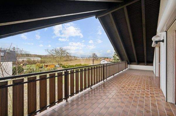 Loggia mit Weitblick