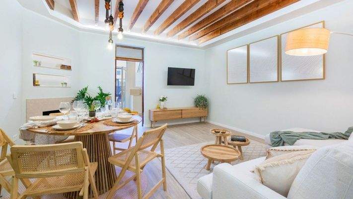 Moderne Wohnung mit Terrasse zur Miete im Zentrum von Palma de Mallorca