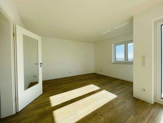 Blick ins Wohnzimmer