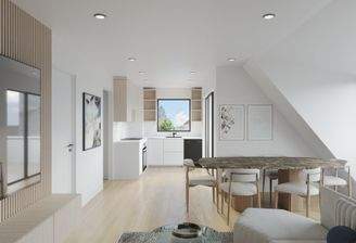 3Rd floor Kichen_Living room 