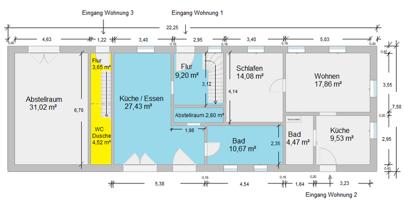 Grundriss Erdgeschoss
