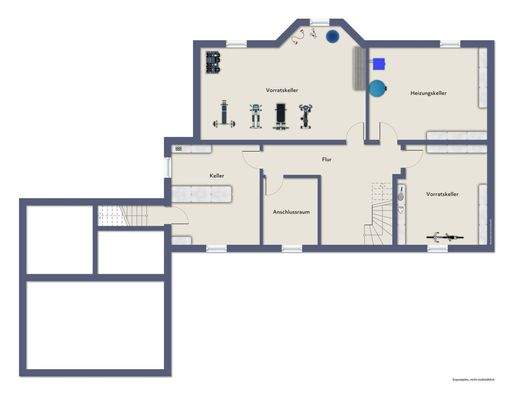 Kellergeschoss "Neubau"