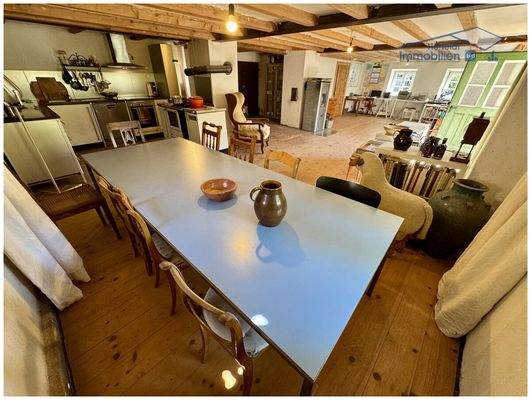 Wohnküche mit offenem Konzept