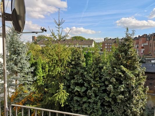 Ausblick Balkon