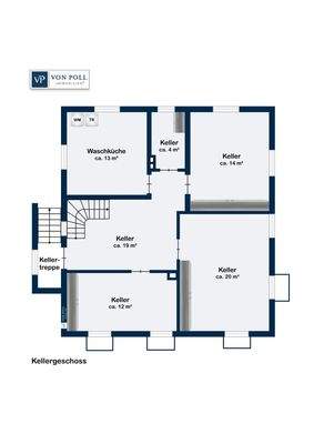 Grundriss Keller