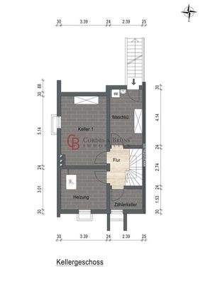 Grundriss Keller