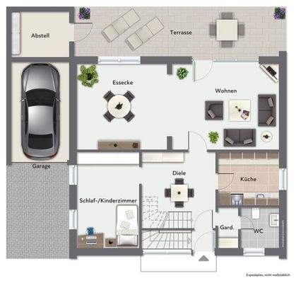 Grundriss Erdgeschoss