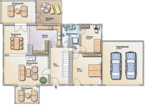 Grundriss EG