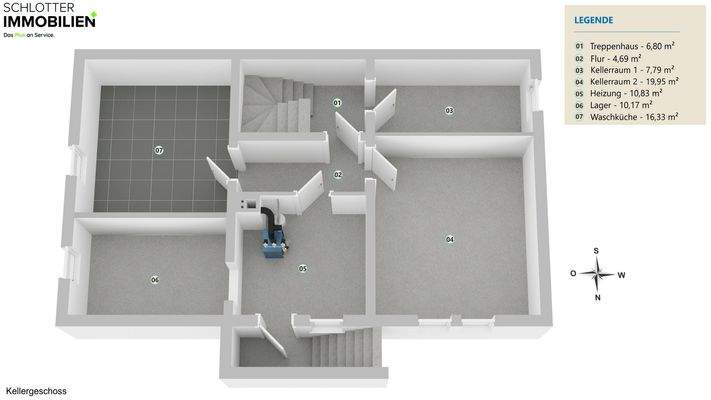 Grundriss Kellergeschoss