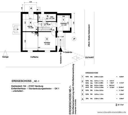 Grundriss Erdgeschoss