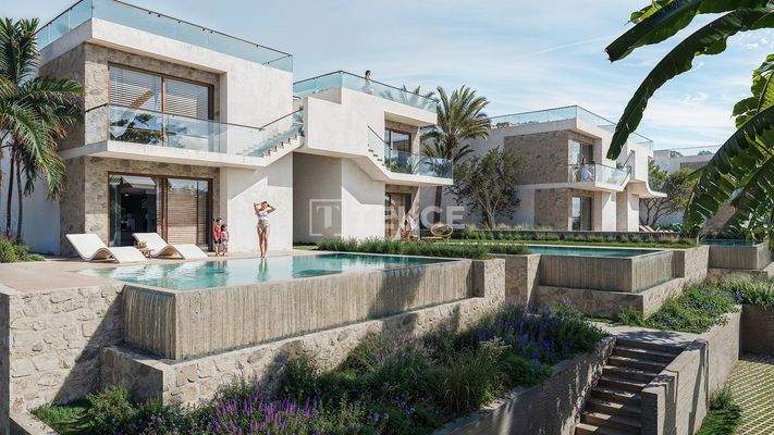 Apartments in a Residence with Beach Access in Karşıyaka Girne