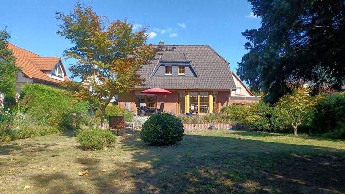 Gartenansicht von Westen