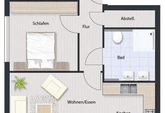 Grundriss Wohnung