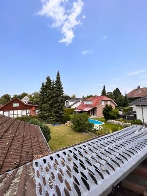 Blick über die Nachbargrundstücke