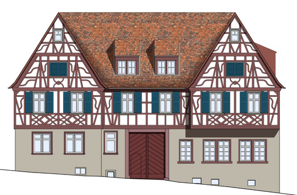 Ansicht von der Kellereigasse