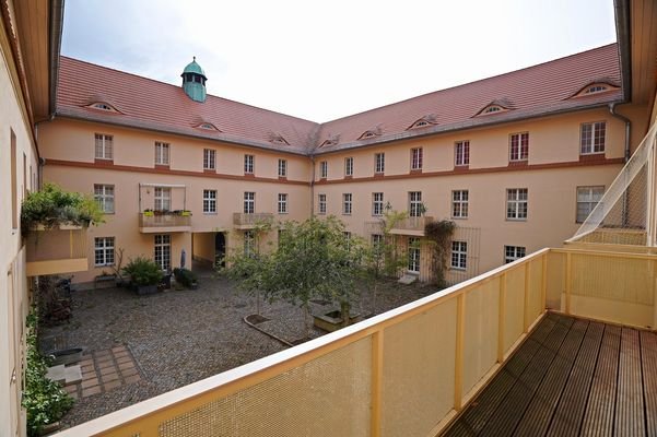 Ausblick vom Balkon