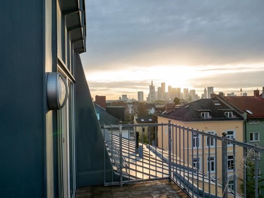 Aussicht Dachterrasse